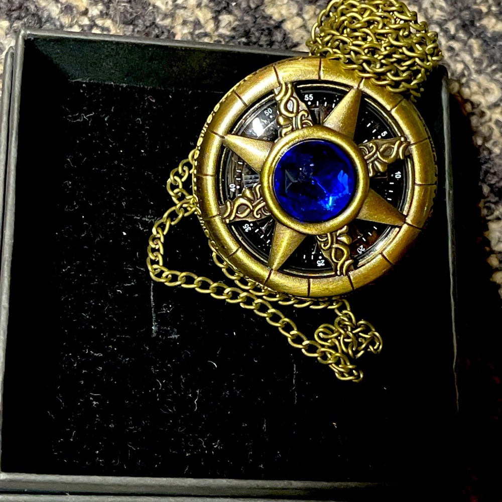Customized pocket watch Gem stone